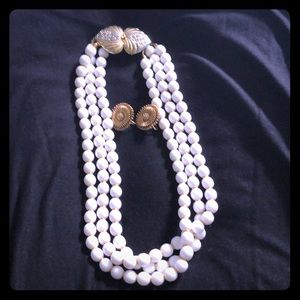 Necklace with earrings